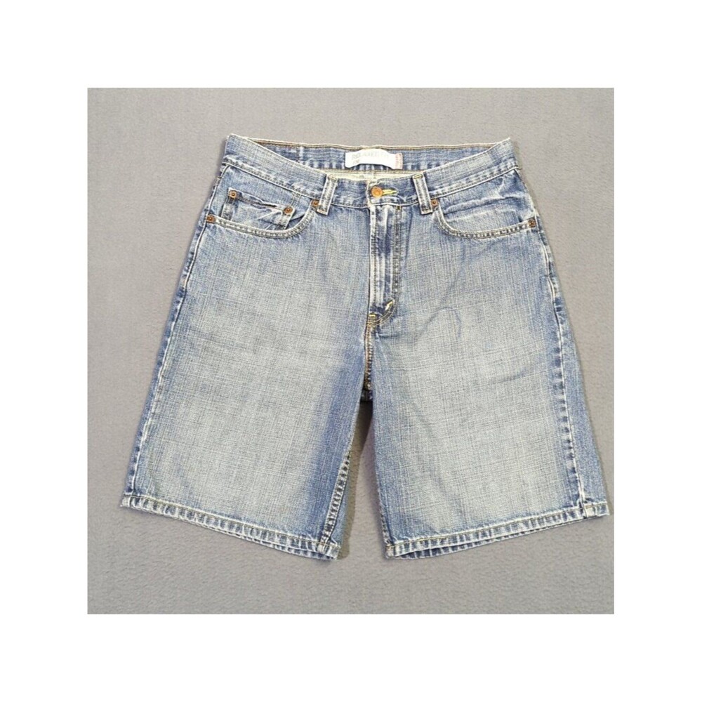 Levi's Jean Shorts Men's 33 Blue 550 Relaxed Fit Denim Jorts